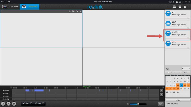 How to Playback Recordings via Reolink Client from SD Card or NVR